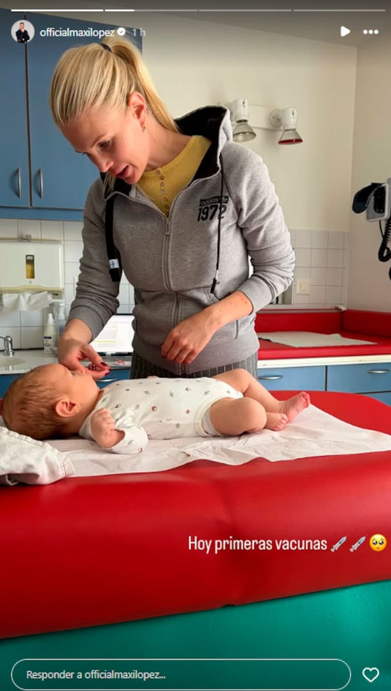 Los días en familia de Maxi López en Suiza (Foto: Instagram)