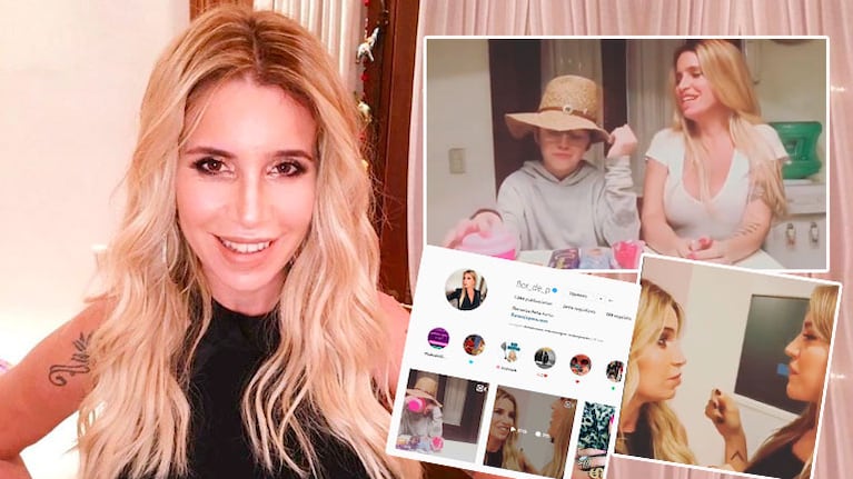 Los divertidos videos de Flor Peña para festejar los 2 millones de seguidores en Instagram 