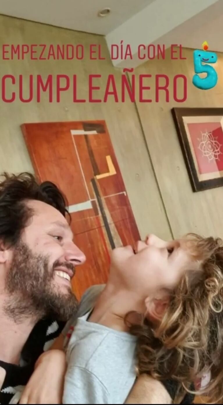 Los dulces mensajes de Pampita y Benjamín Vicuña en el cumpleaños de su hijo Benicio: "Con tu alegría y risas, nos contagiás a todos"