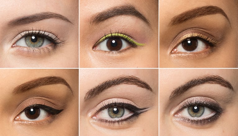 Los efectos del eyeliner blanco en la mirada
