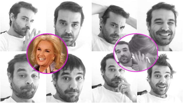 Los ensayos de Pedro Alfonso para su presentación en el programa de Mirtha Legrand (Fotos: Instagram y Web)