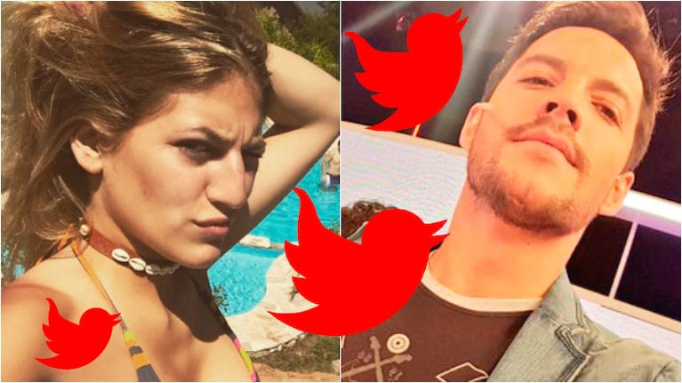 Los escandalosos tweets de Marian Farjat contra Francisco Delgado. Foto: Twitter