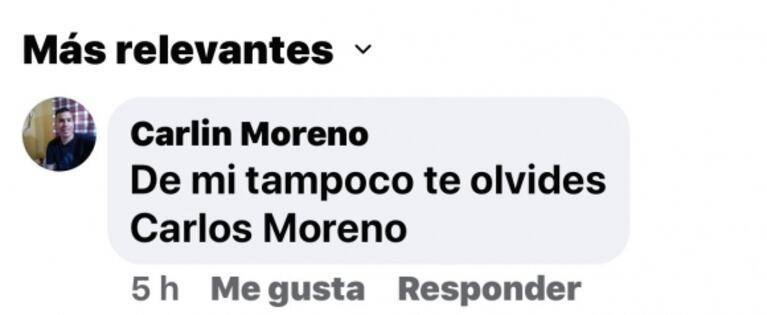 Los estremecedores mensajes que recibe Carolina Píparo del asesino de su hijo desde la cárcel: "De mí tampoco te olvides"