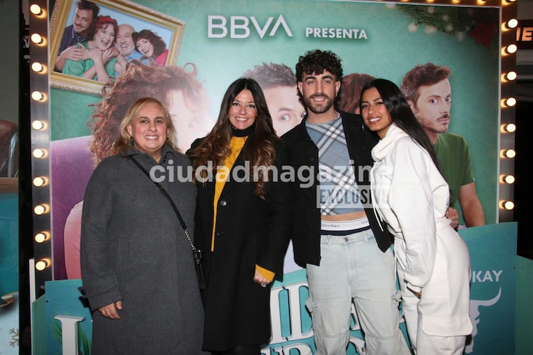 Los ex Gran Hermano , Ulises Apóstolo, Eugenia Ruíz, Luz Tito y Selva Pérez (Foto: Movilpress)