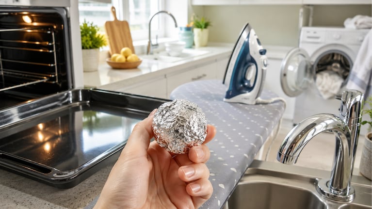 Los expertos en limpieza coinciden: el papel aluminio es un aliado clave en el hogar por estos cuatro motivos. Foto: IA