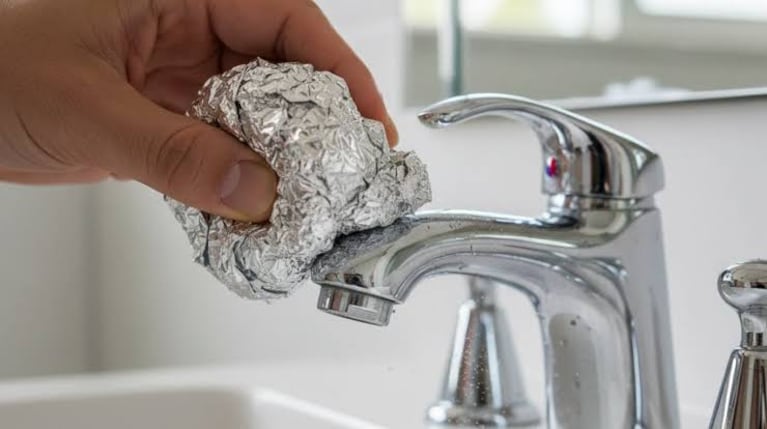 Los expertos en limpieza coinciden: el papel aluminio es un aliado clave en el hogar por estos cuatro motivos. Foto: IA