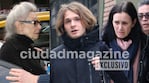 Los familiares de Ernestina Pais la despidieron en Chacarita (Fotos: Movilpress)