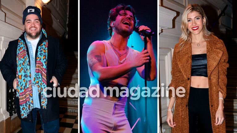 Los famosos acompañaron a Fernando Dente en su debut como cantante solista