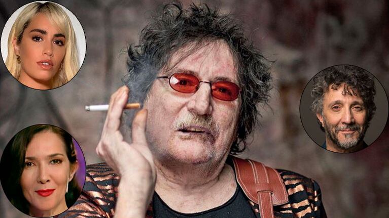 Los famosos agasajaron a Charly García en el día de su cumpleaños.