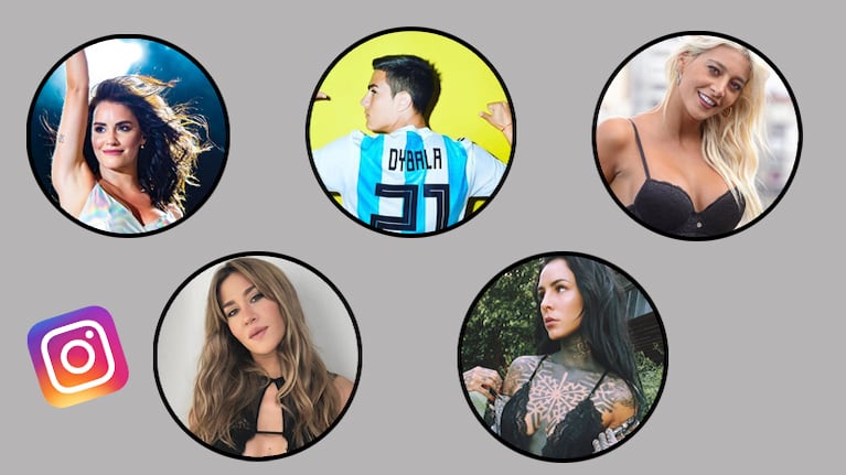 Los famosos argentinos con las stories de Instagram más miradas