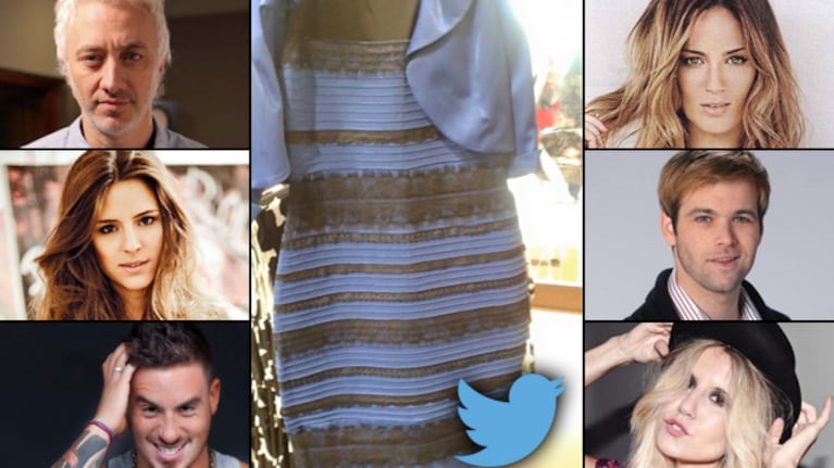 Los famosos argentinos opinaron del vestido. (Fuente: web)