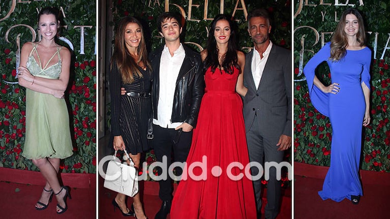 Los famosos asistieron al debut de La Bella y la Bestia. (Foto: Movilpress - Ciudad.com)