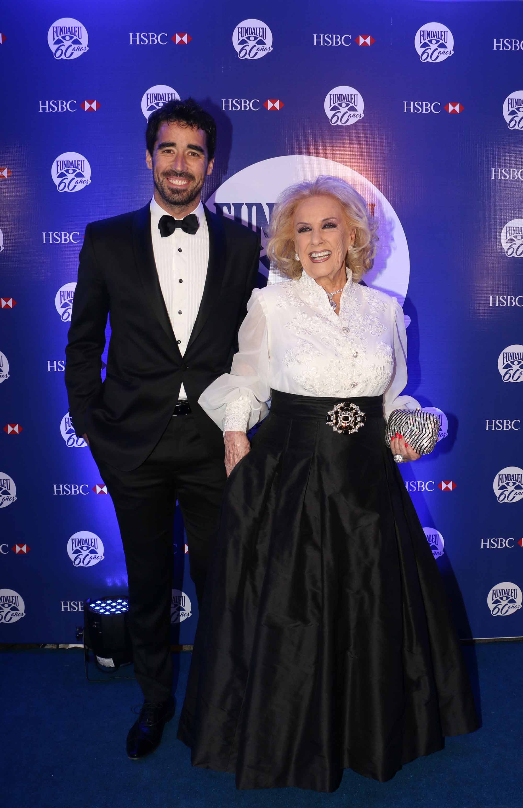 Los famosos brillaron en la gala de Fundaleu (Fotos: Movilpress).