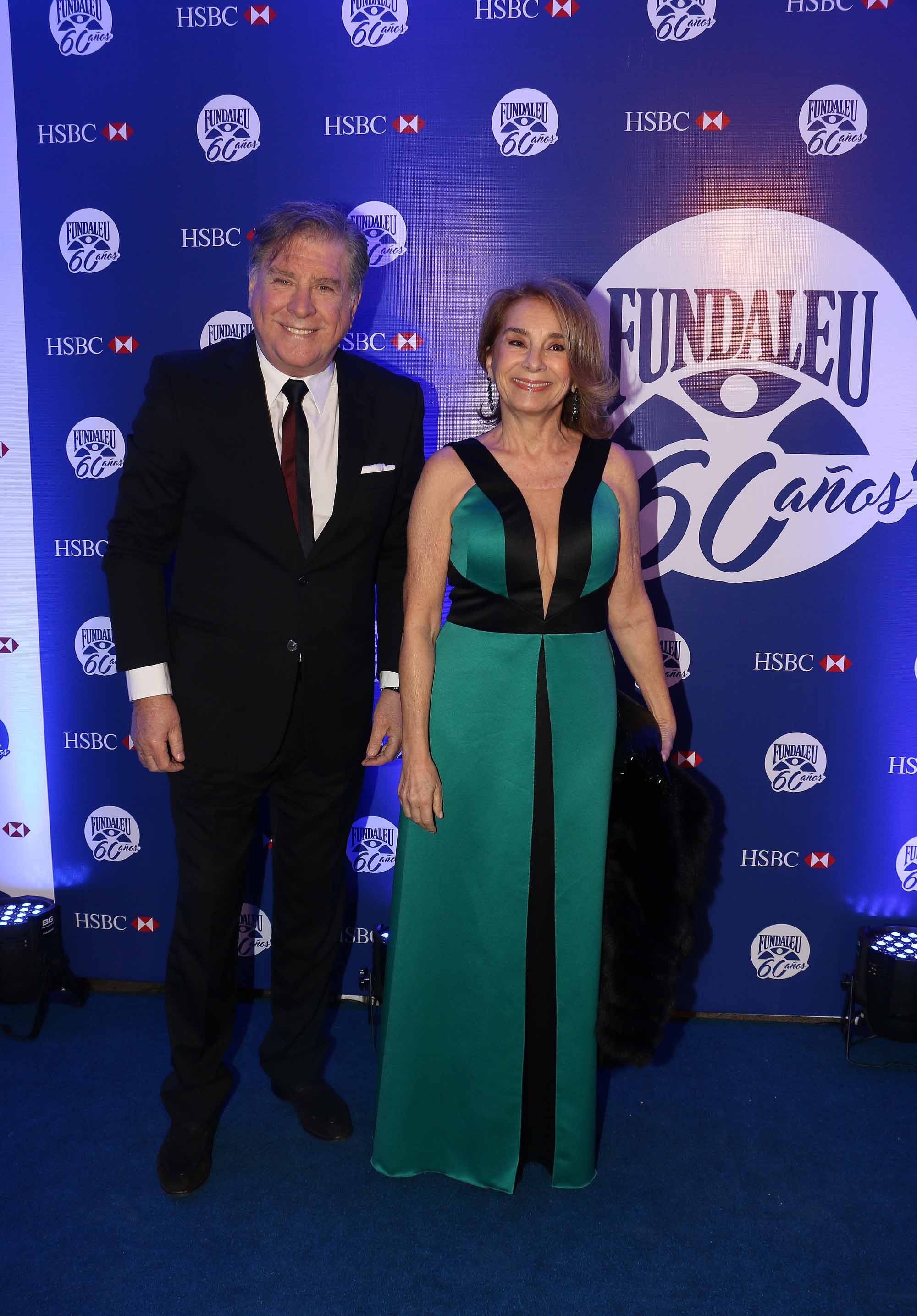 Los famosos brillaron en la gala de Fundaleu (Fotos: Movilpress).