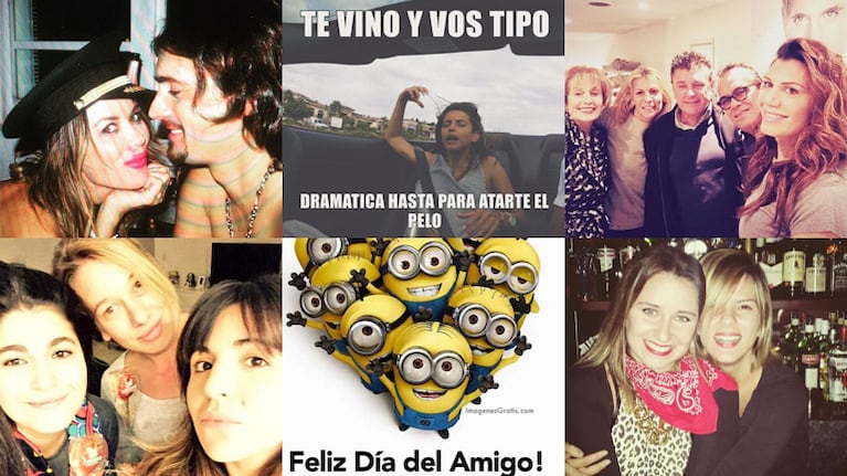 Los famosos celebran el Día del Amigo: mensajes pícaros, ironías y emoción en las redes sociales