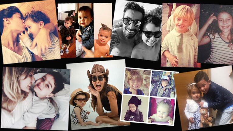 Los famosos celebraron el Día del Niño. (Foto: Instagram)