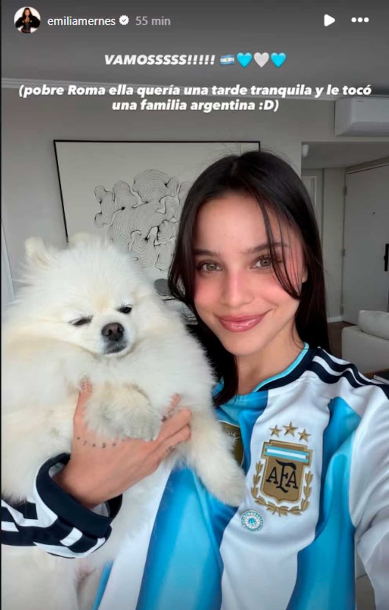 Los famosos celebraron la victoria de Argentina en el Mundial 2026