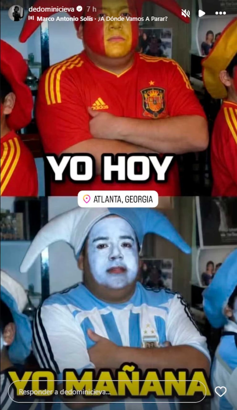 Los famosos celebraron la victoria de Argentina en el Mundial 2026