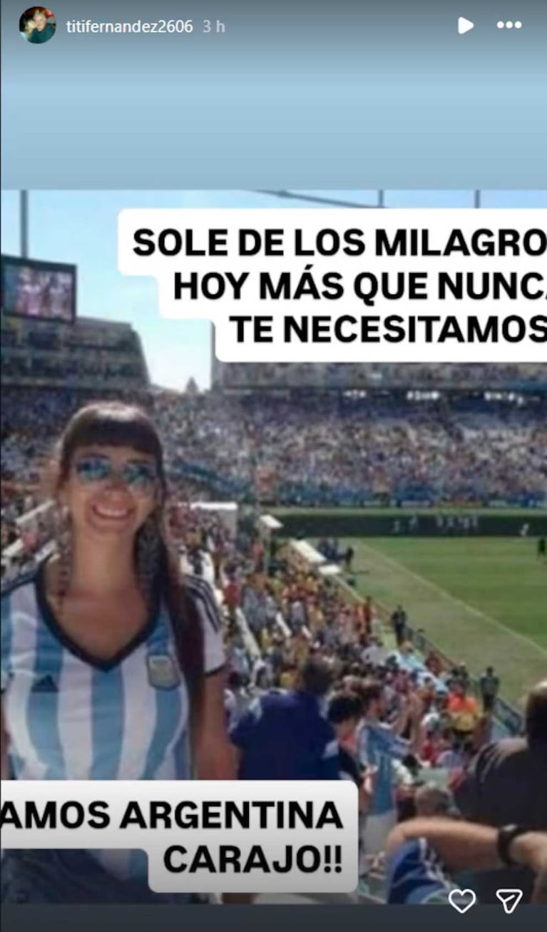 Los famosos celebraron la victoria de Argentina en el Mundial 2026
