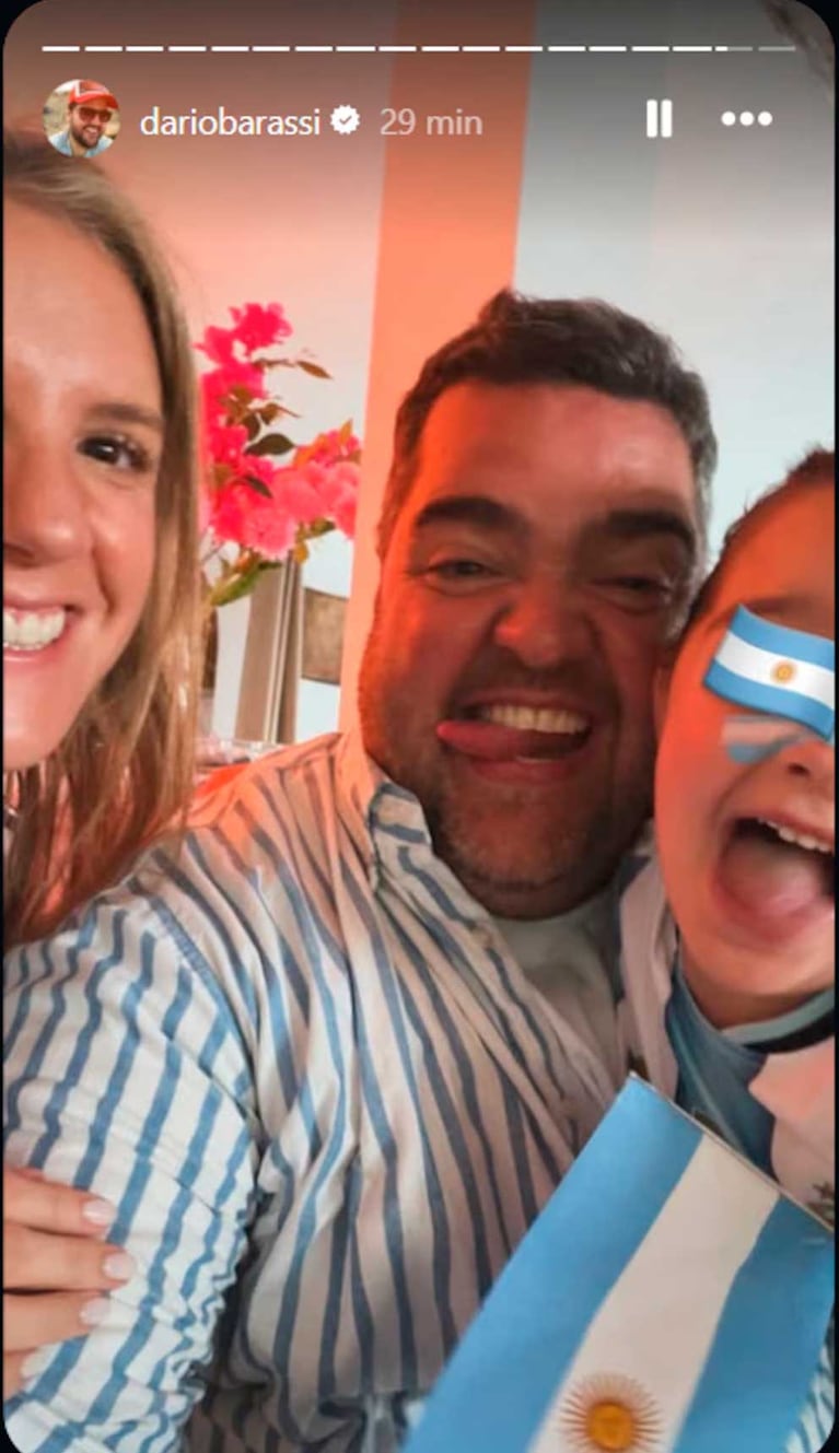 Los famosos celebraron la victoria de Argentina en el Mundial 2026