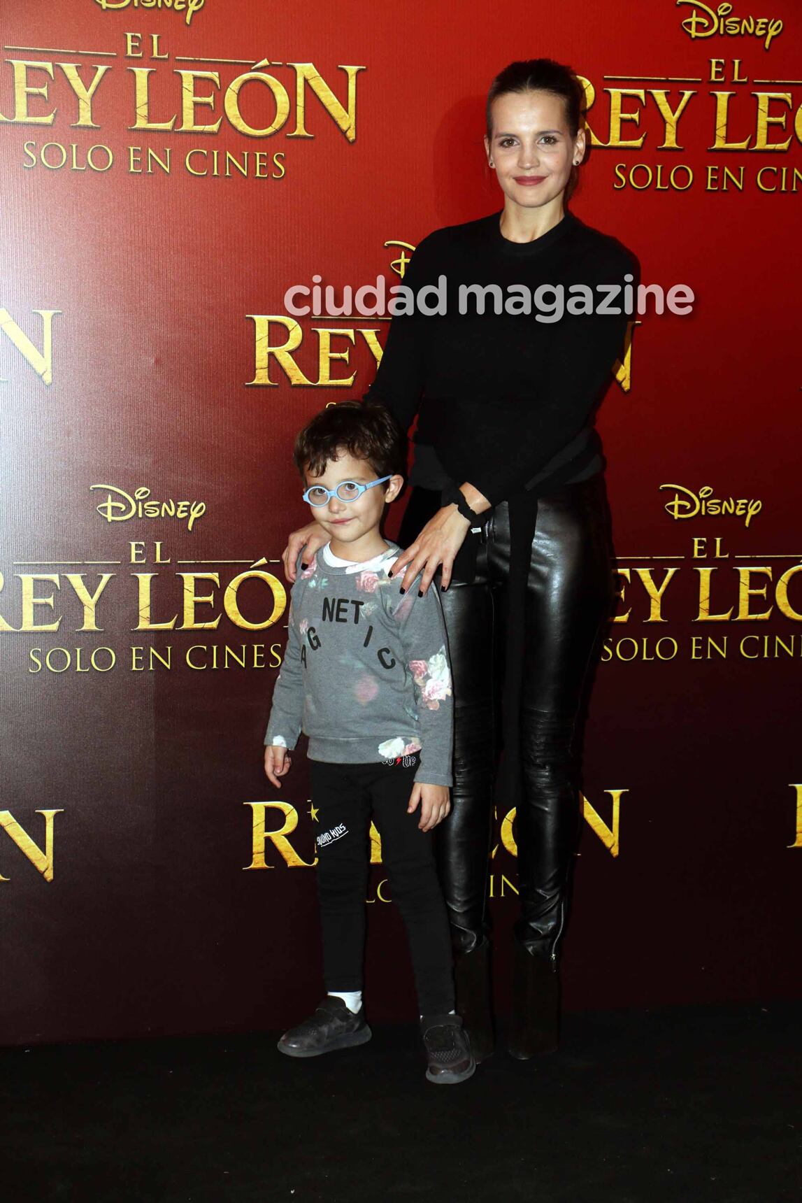 Los famosos coparon la avant premiere de El Rey León. Foto: Movilpress