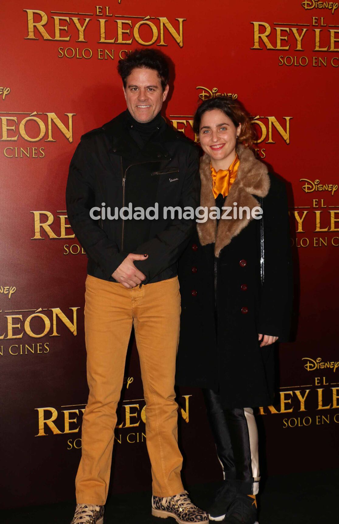 Los famosos coparon la avant premiere de El Rey León. Foto: Movilpress