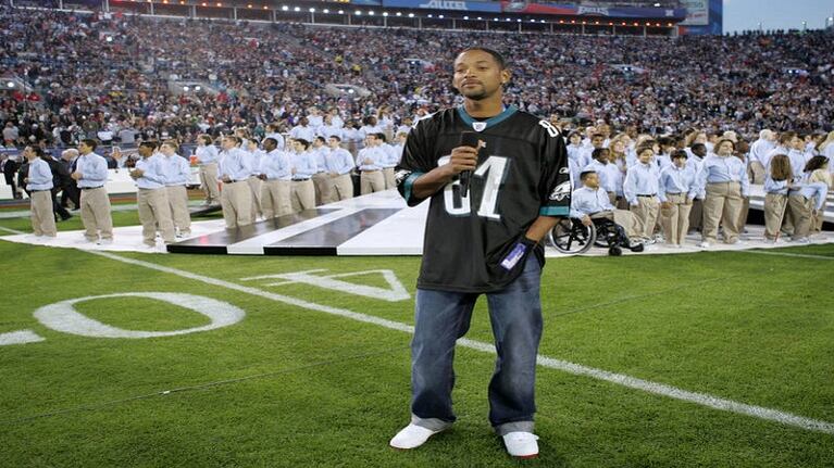 Los famosos de Hollywood y su amor por el deporte: Will Smith es hincha de los Philadelphia Eagles