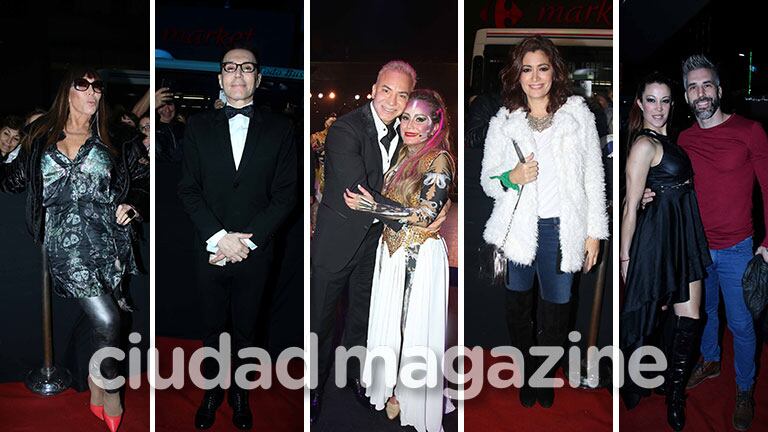 Los famosos dijeron presente en el debut teatral de Siddharta. (Foto: Movilpress)