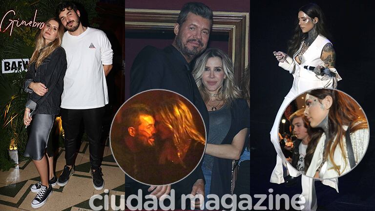 Los famosos dijeron presente en el desfile de Micaela Tinelli (Fotos: Movilpress).