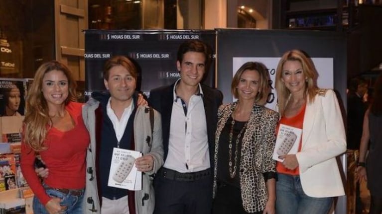 Los famosos dijeron presente en la presentación del libro de Nico Peralta (Foto: Prensa).