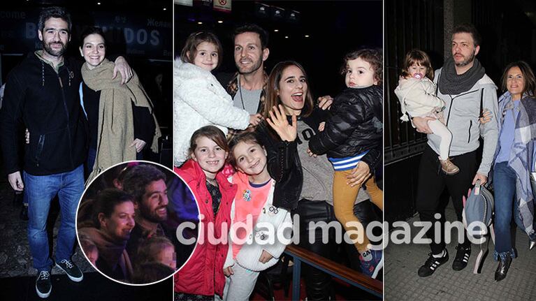  Los famosos disfrutaron con sus niños el show de Disney on Ice (Foto: Movilpress)