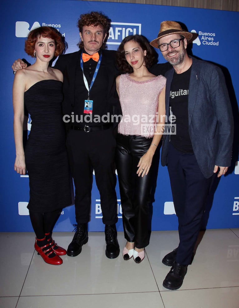 Los famosos en el BAFICI (Foto: Movilpress).