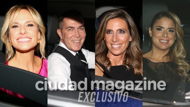 Los famosos en el casamiento de Jorge Lanata y Elba Marcovecchio (Fotos: Movilpress))