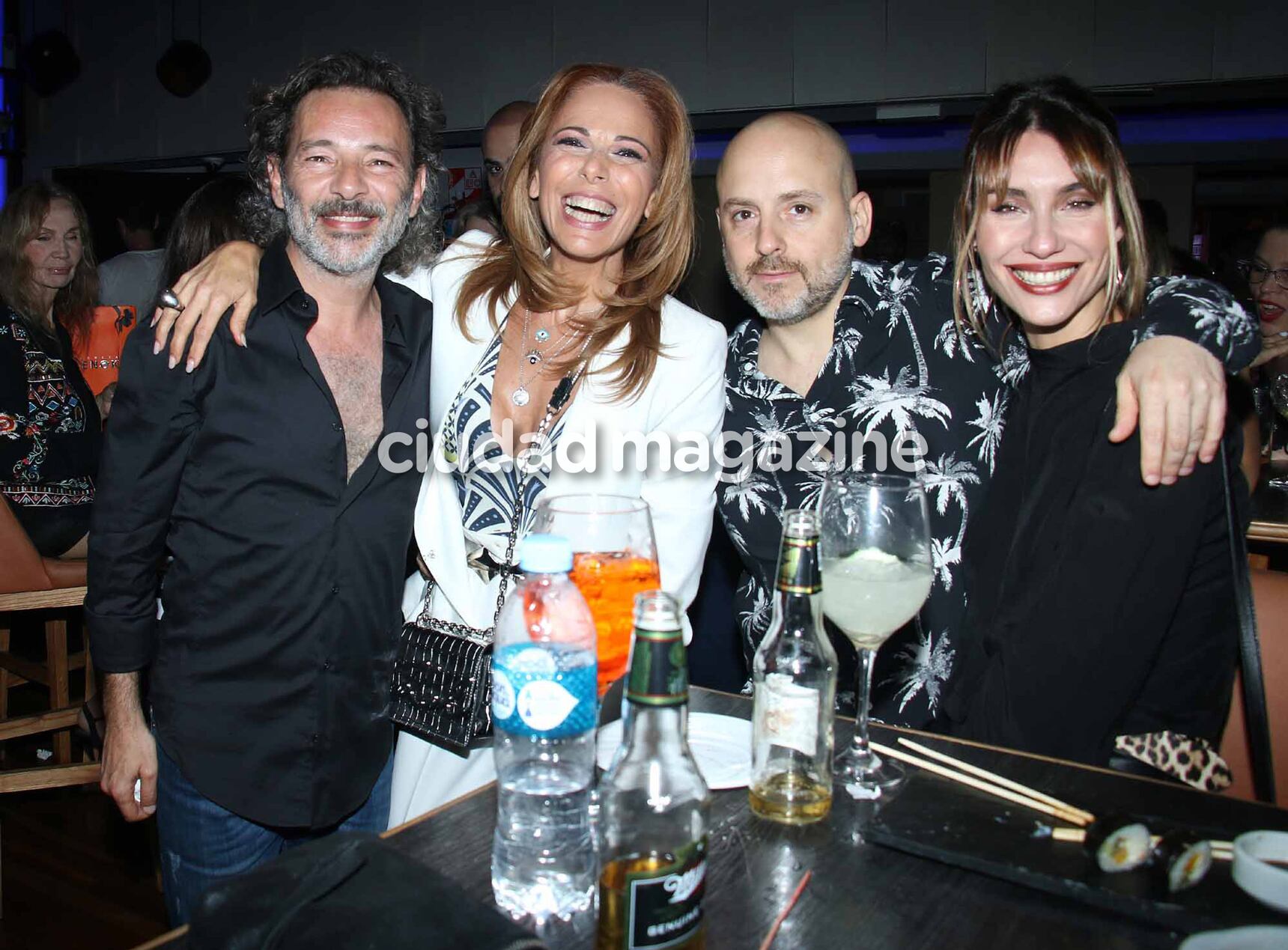 Los famosos en el cumpleaños de José María Muscari. (Foto: Movilpress)