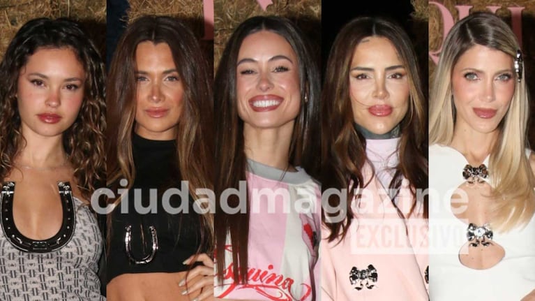 Los famosos en el desfile de Esquina (Fotos: Movilpress)