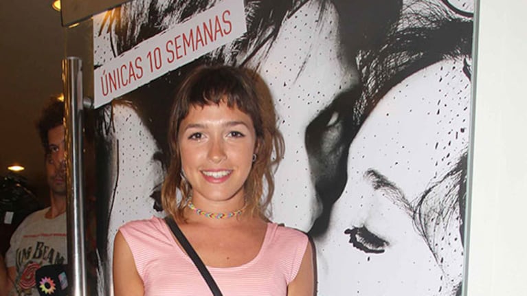 Los famosos en el estreno de El viento en un violín (Fotos: Movilpress).