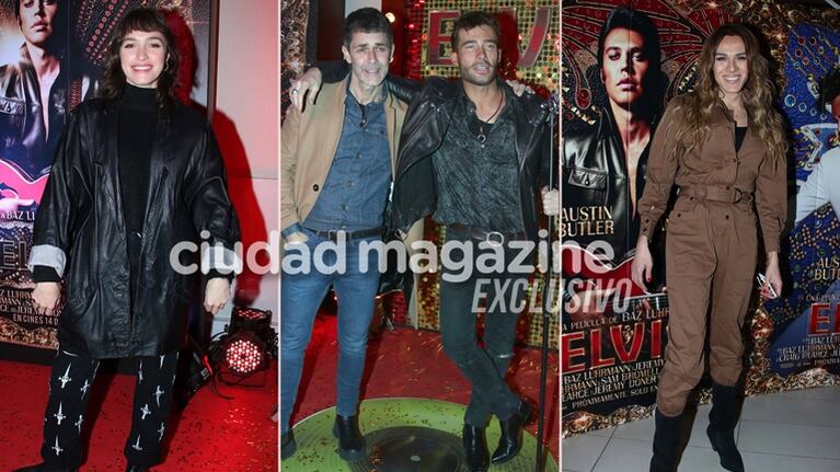 Los famosos en el estreno de la película Elvis (Fotos: Movilpress)