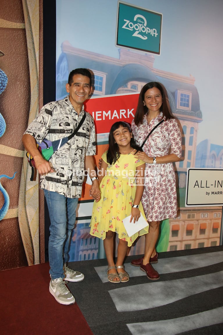 Los famosos en el estreno de Zootopia (Foto: Movilpress).