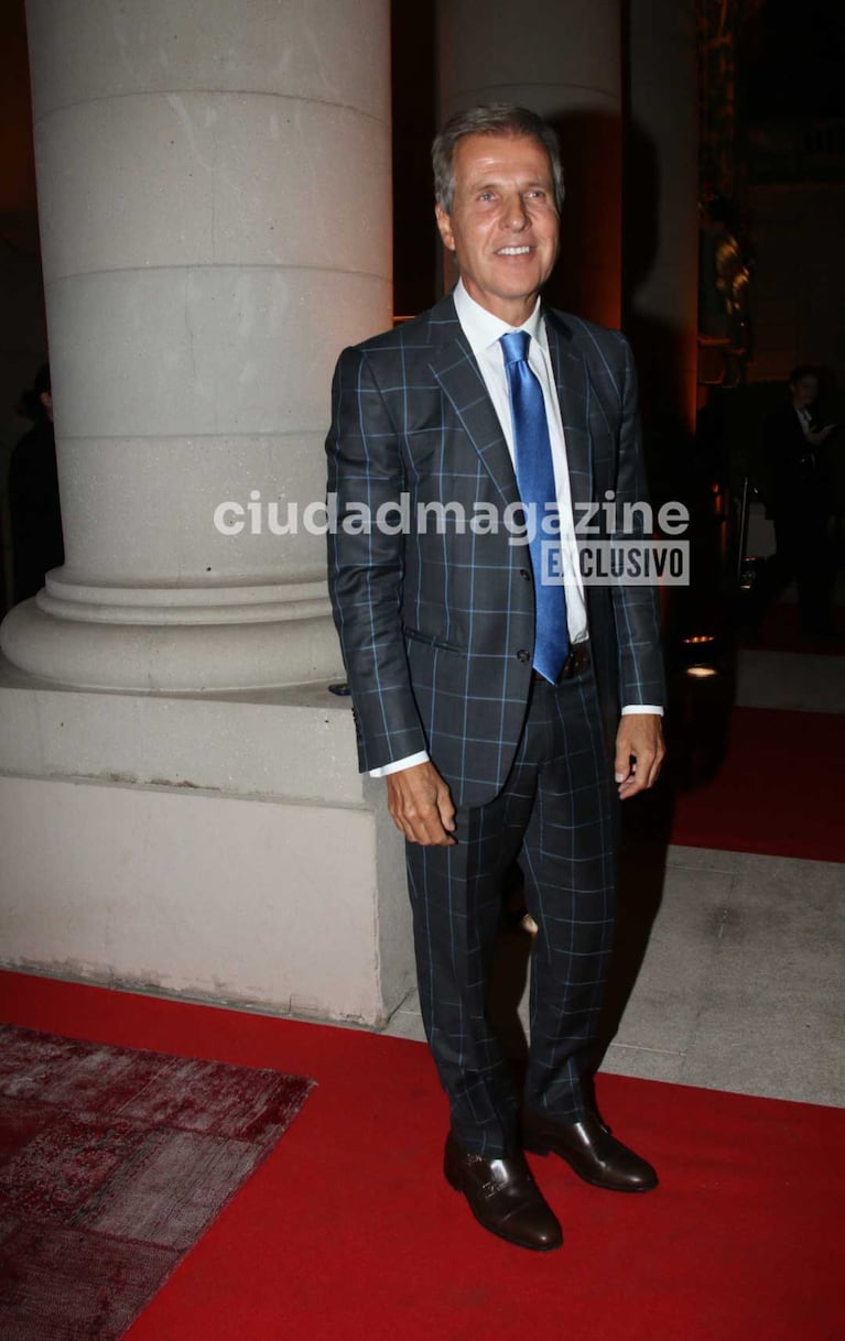 Los famosos en el evento por los 20 años del Palacio Duhau (Foto: Movilpress).