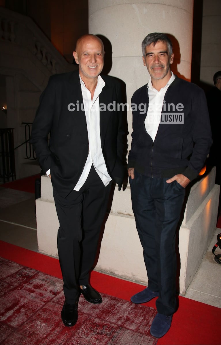 Los famosos en el evento por los 20 años del Palacio Duhau (Foto: Movilpress).
