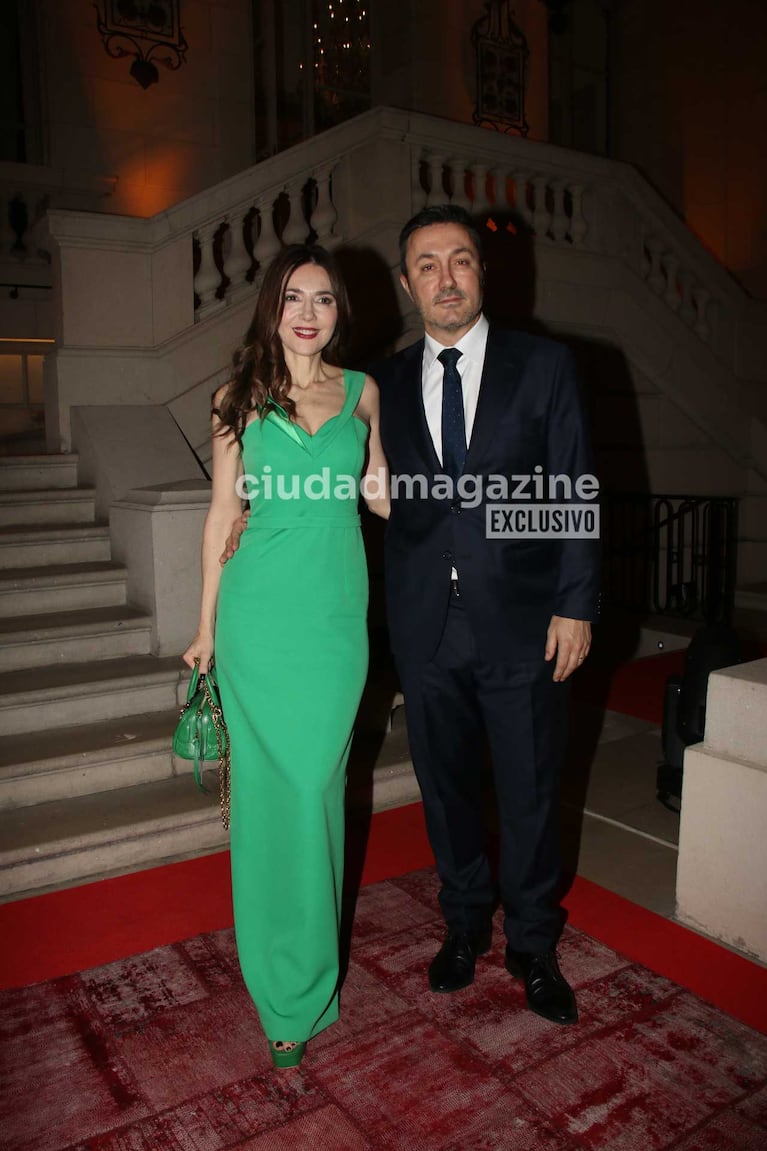 Los famosos en el evento por los 20 años del Palacio Duhau (Foto: Movilpress).