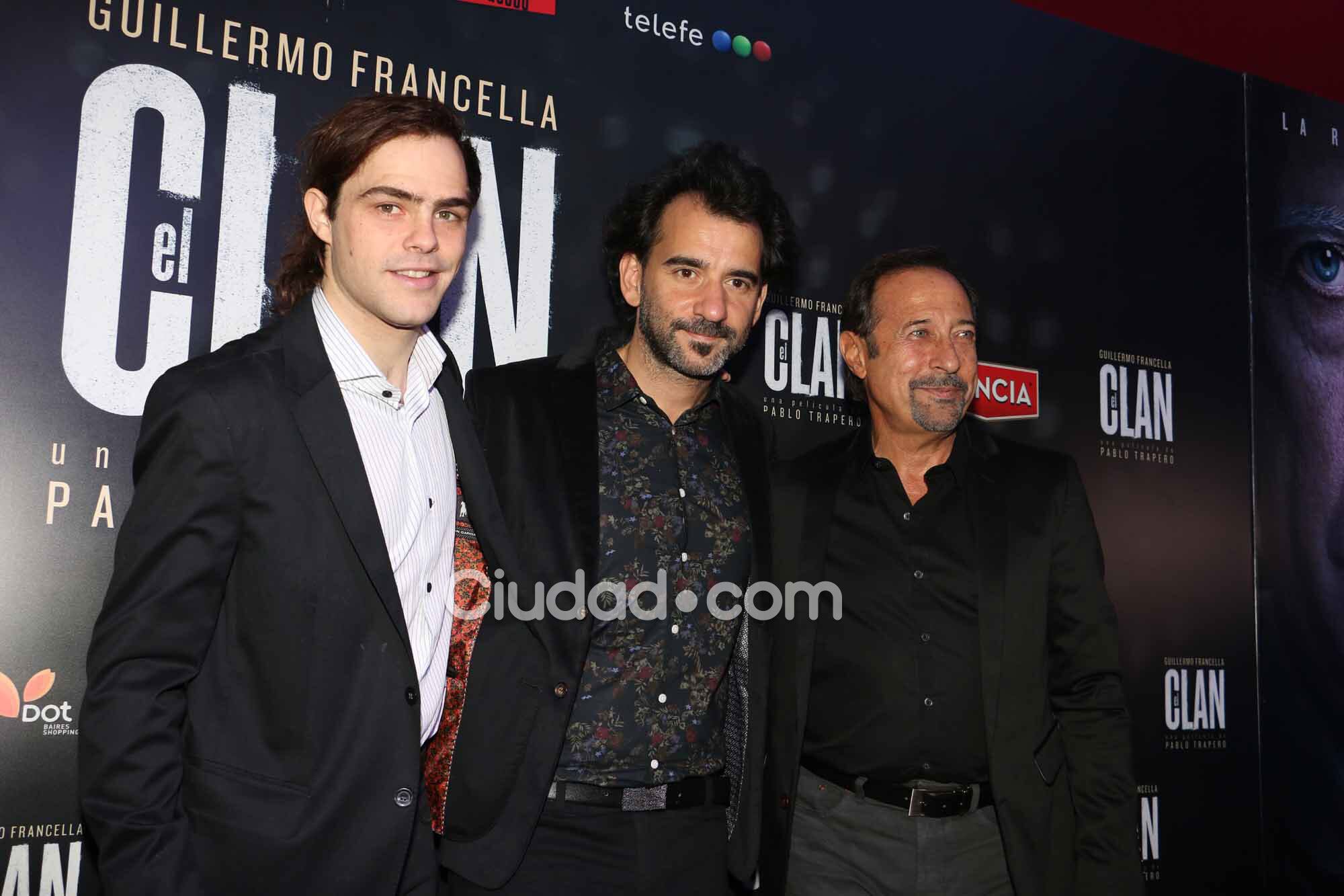 Los famosos en la avant premiére de El Clan (Fotos: Movilpress). 