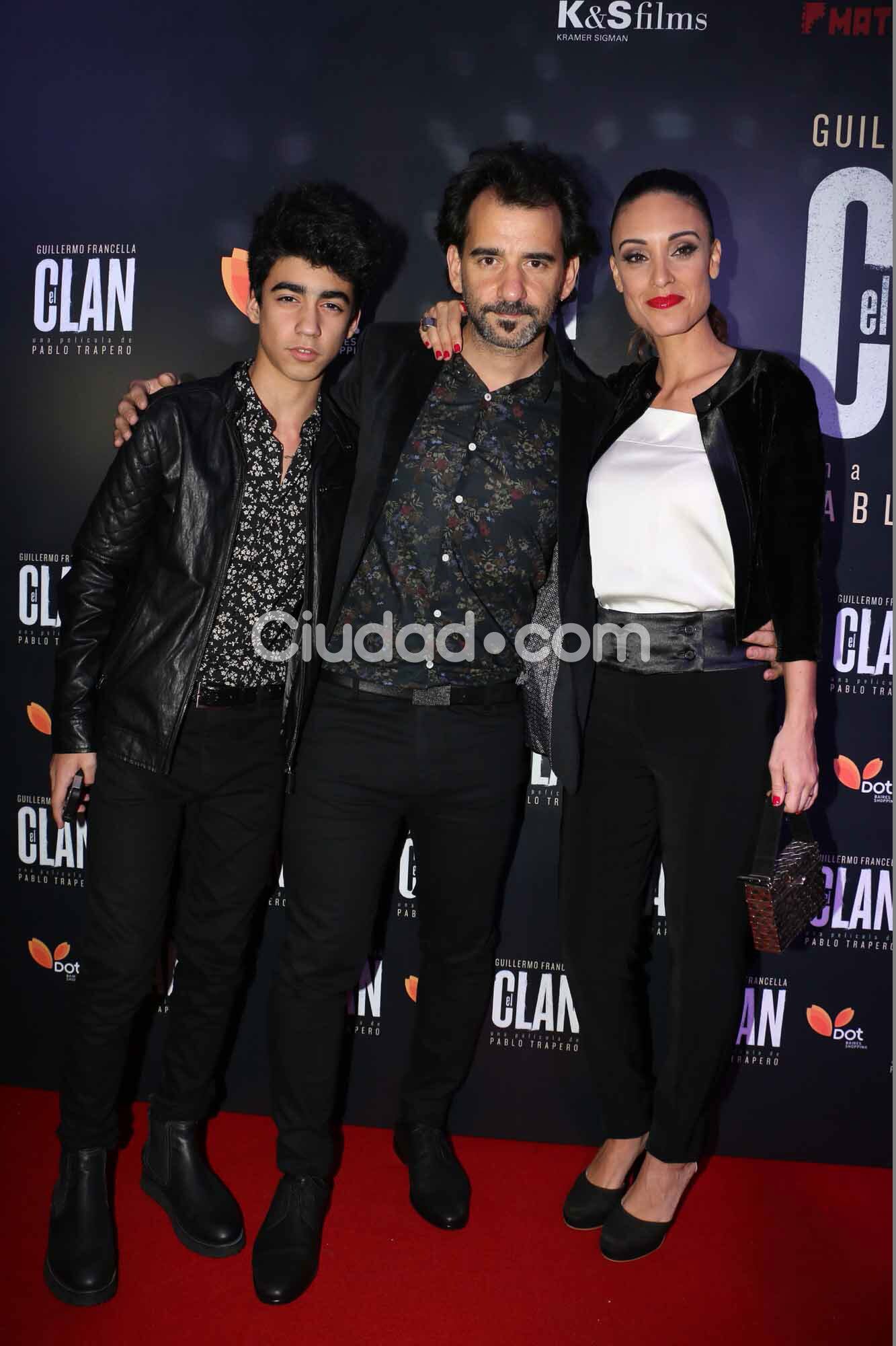 Los famosos en la avant premiére de El Clan (Fotos: Movilpress). 