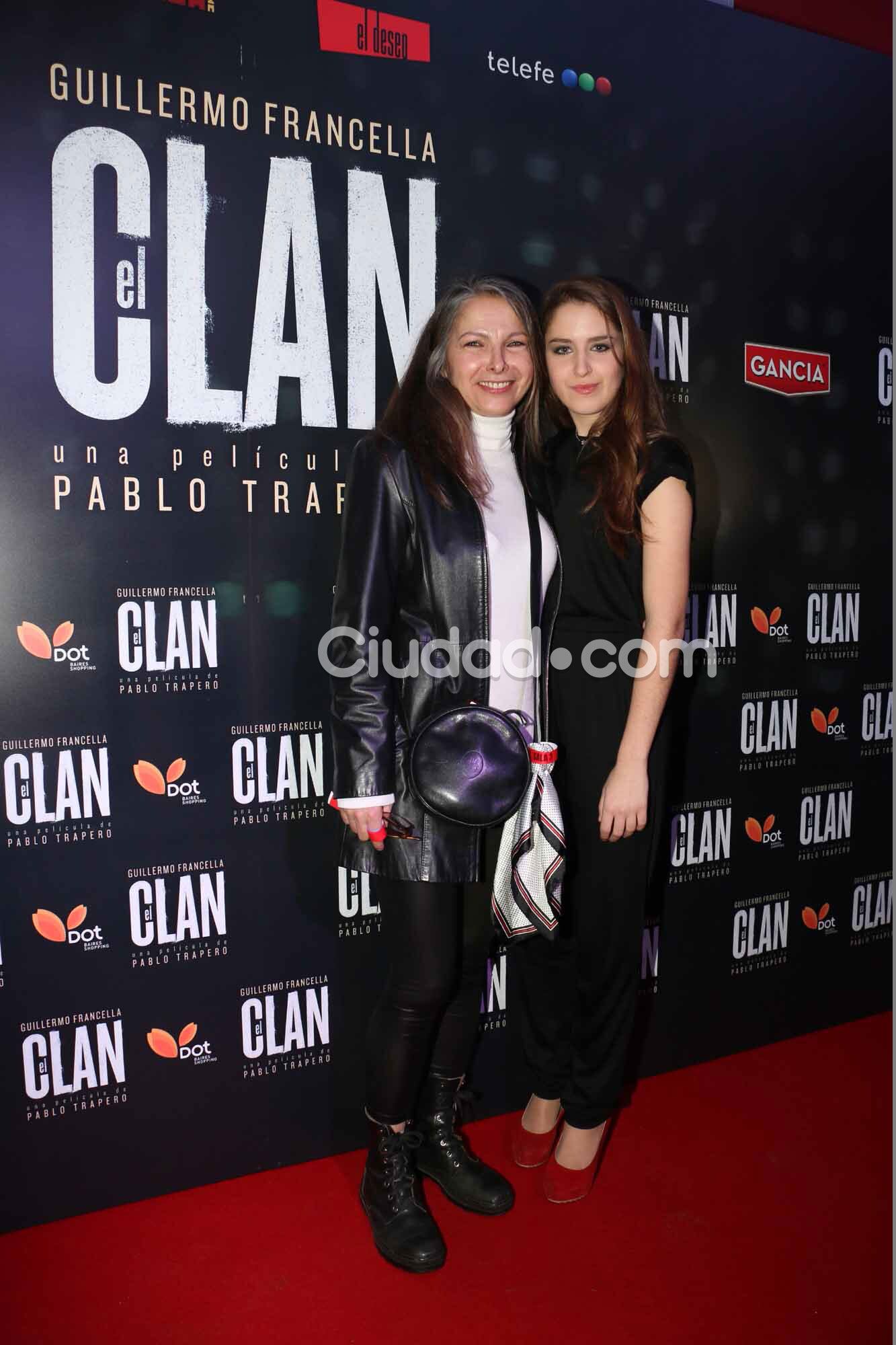 Los famosos en la avant premiére de El Clan (Fotos: Movilpress). 