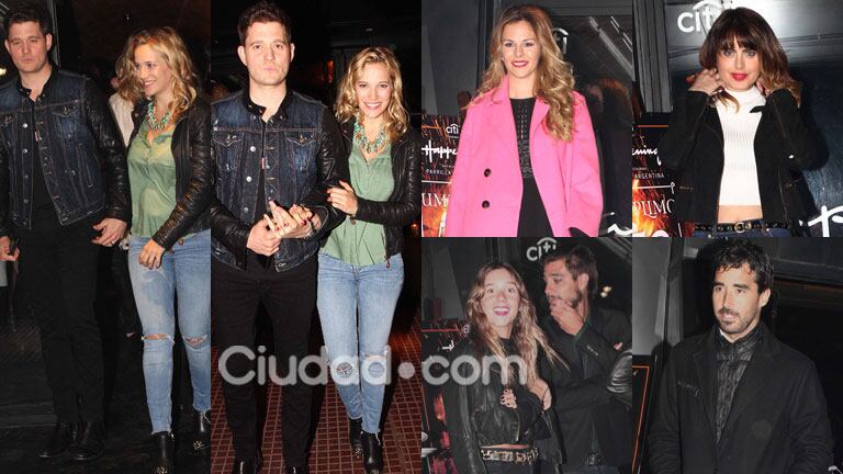 Los famosos en la celebración por los 50 años de Happening (Fotos: Movilpress). 