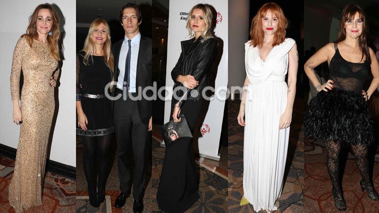 Los famosos en la gala a beneficio de las Olimpiadas Especiales (Fotos: Movilpress). 