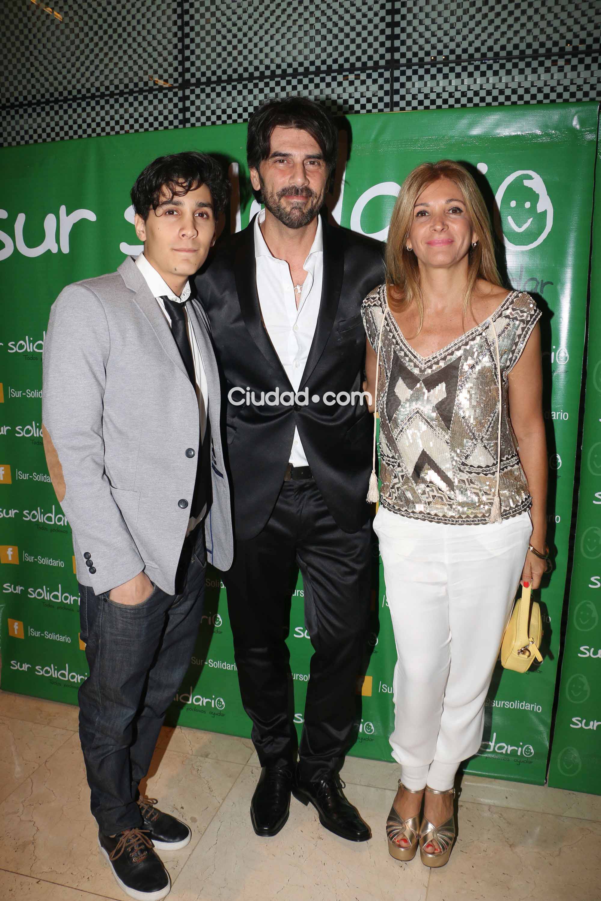 Los famosos en la gala anual Sur Solidario (Foto: Movilpress)