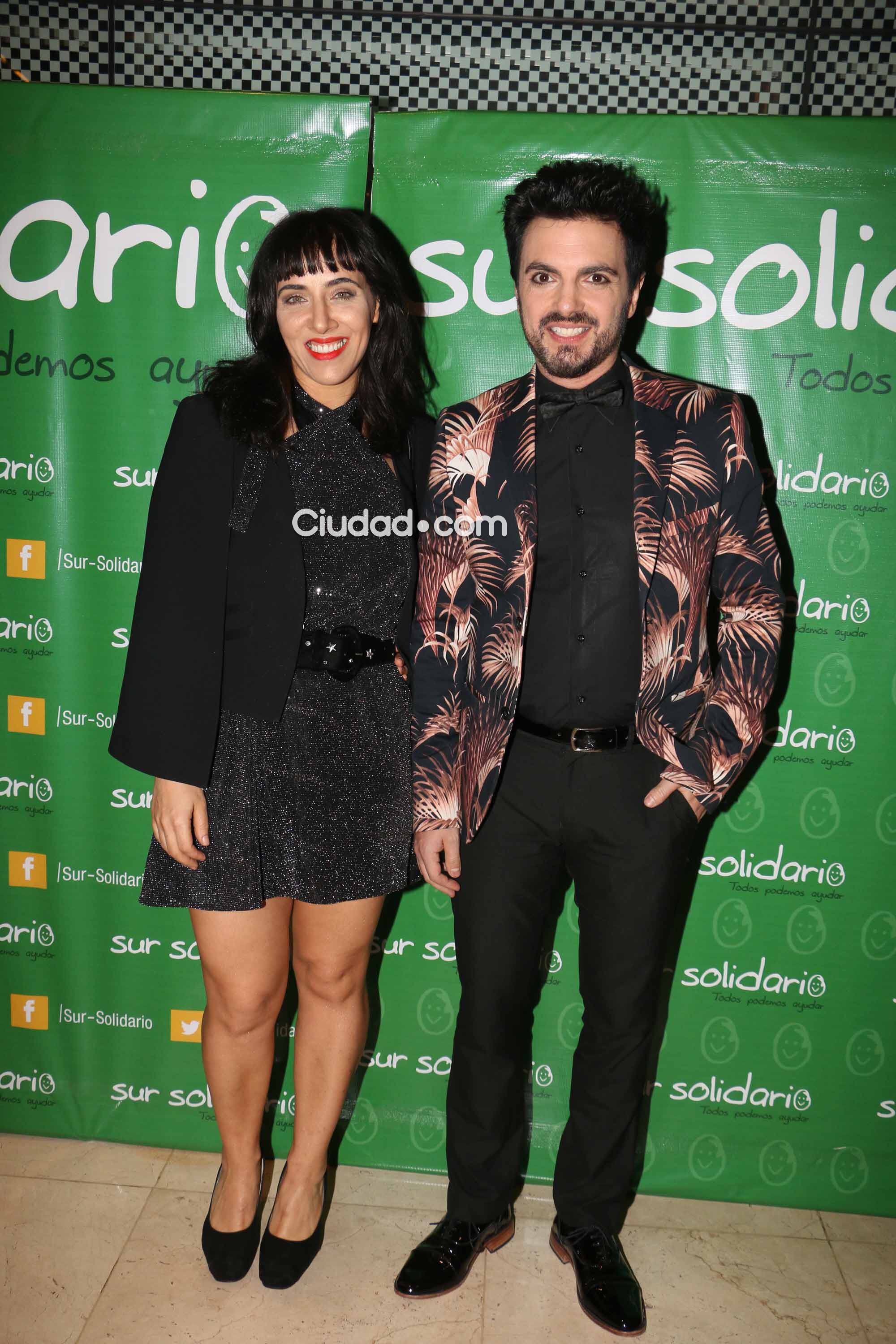 Los famosos en la gala anual Sur Solidario (Foto: Movilpress)