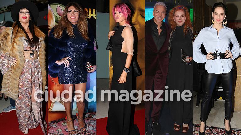 Los famosos en la gala especial de Mahatma (Fotos: Movilpress).