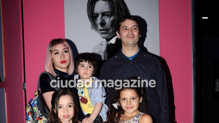 Los famosos en la inauguración de la exposición de Mick Rock (Fotos: Movilpress).